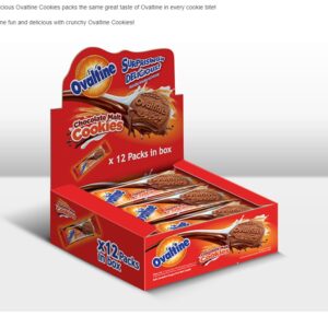 Ovaltine Cookies Sandwich Display Box 12 X 30 G