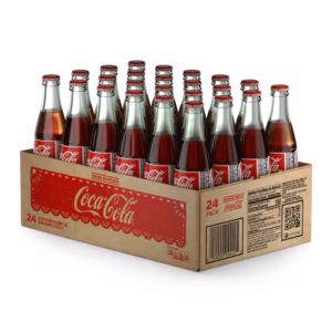Mexican Coca-Cola from Mexico in 12 oz Glass Bottles