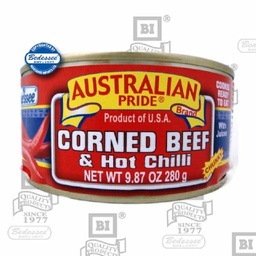 Australian Pride Corned Beef with Chilli 280g