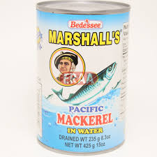 Marshall's Mackerel in Water 425g